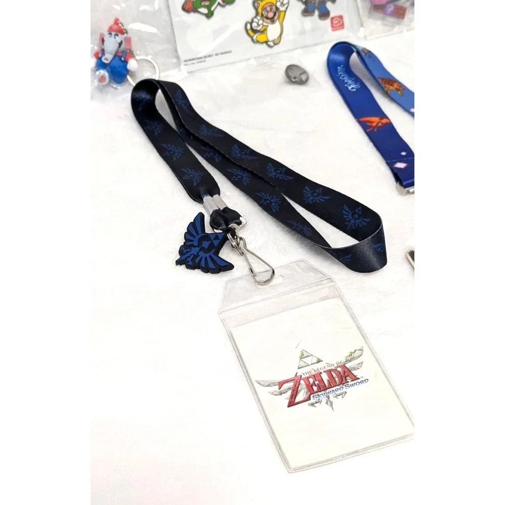 PAX West - Nintendo Live Game Dev Swag Lot - Mario Pins Smash Bros Zelda FFXIV